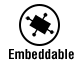 Embeddable 80x64b