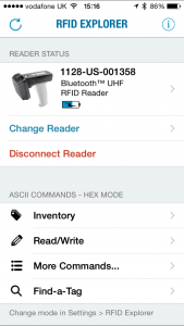 RFID Explorer iOS Screenshot 05