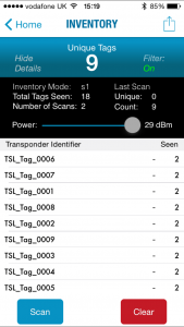 RFID Explorer iOS Screenshot 01