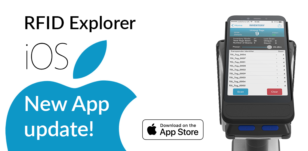RFID Explorer Update iOS